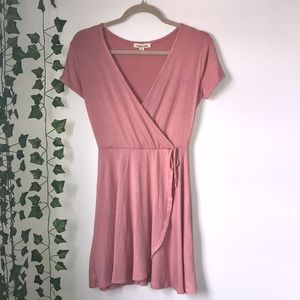 Pink Wrap Dress NWOT